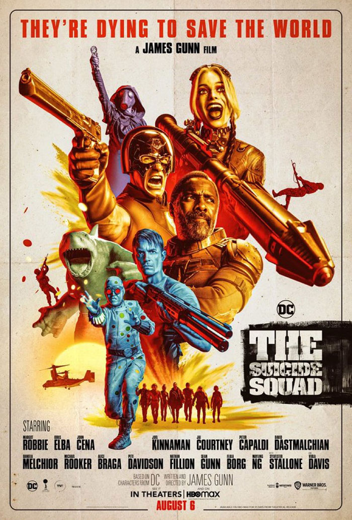 Poster of The Suicide Squad movie 
