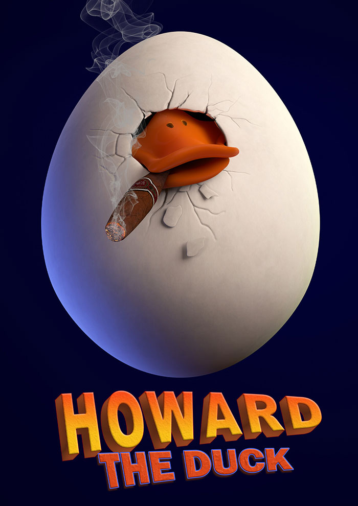 Poster of Howard The Duck movie 