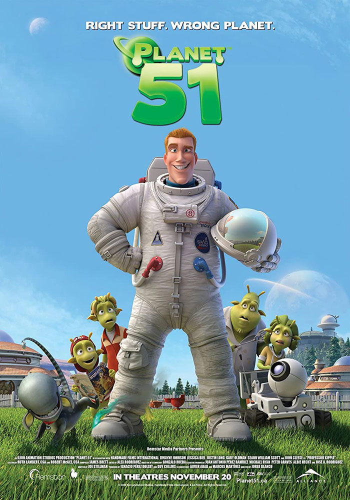 Poster of Planet 51 movie 