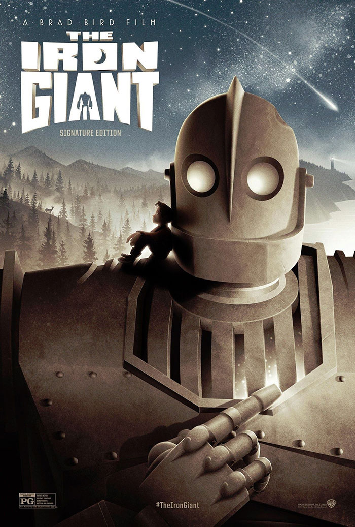 Poster of The Iron Giant movie 