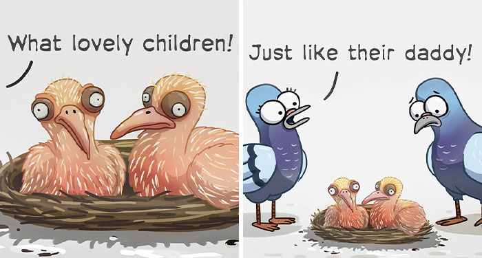 30 Absurd Comics By This Artist That Might Make You Smile (New Pics)