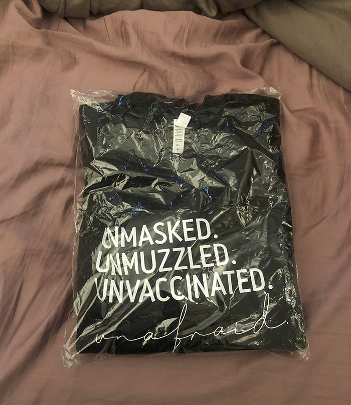 Ordered A “Rose Apothecary” Sweater From Etsy For My Fiancé. This Came Instead. We’re Both Double Vaxxed And Healthcare Workers
