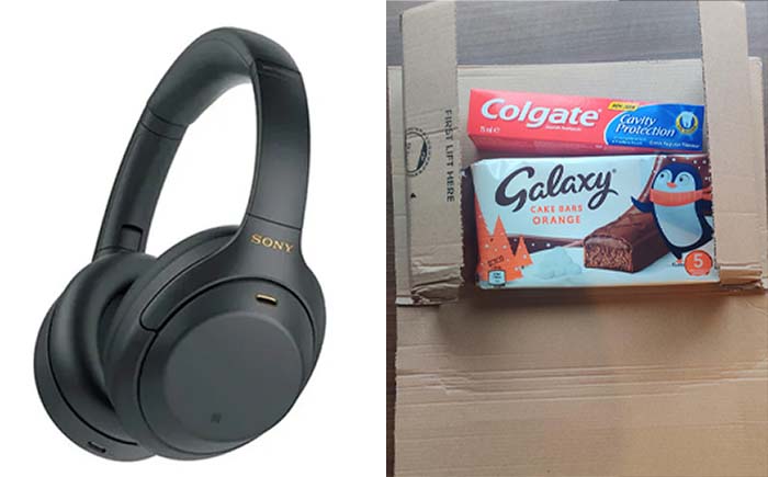 What I Ordered From Amazon vs. What I Received