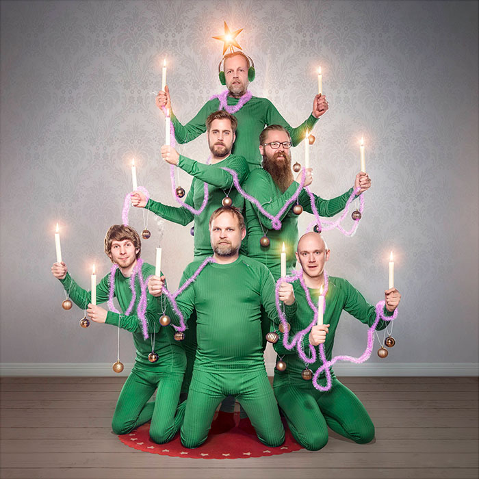 I Work At A Photography Store In Norway. This Was Our Christmas Card This Year