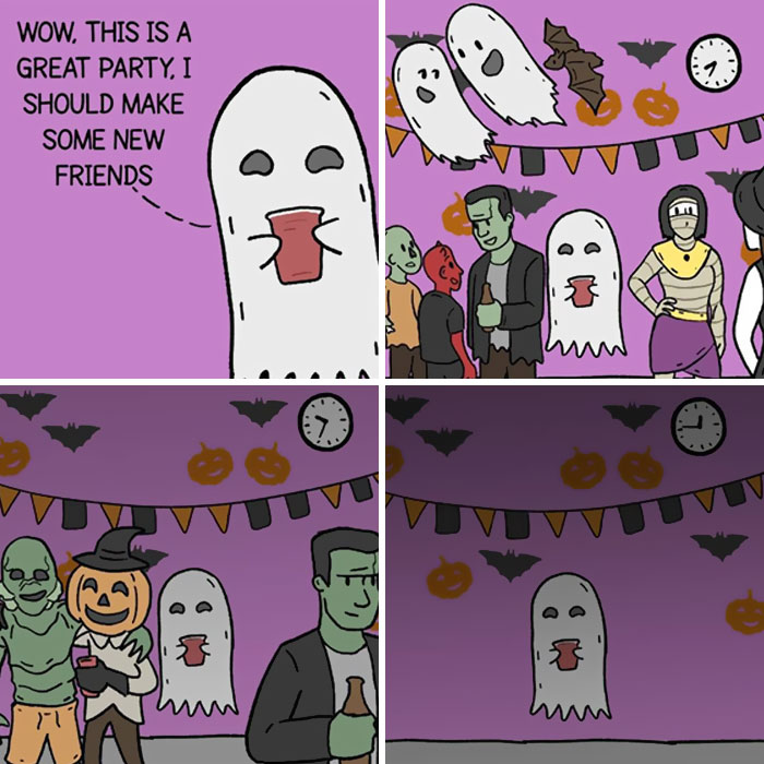 50 New Funny Comics By StrangeTrek With Unexpected Endings And Dark Undertones