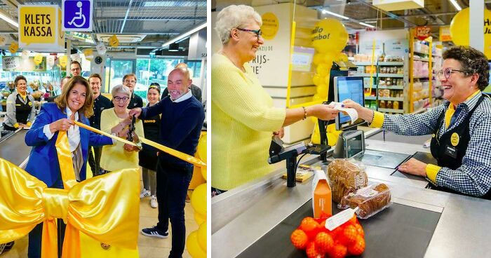 Dutch Supermarket Chain Opens Slower 'Chat Checkouts' In An Effort To Combat Loneliness Among The Elderly