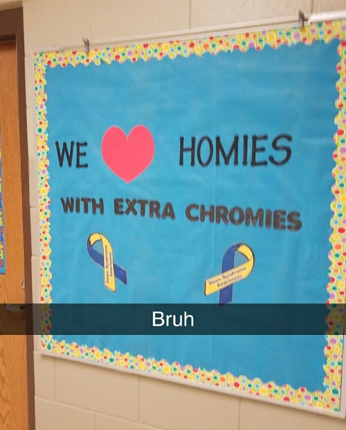 Special Needs Teachers Put This Up Today