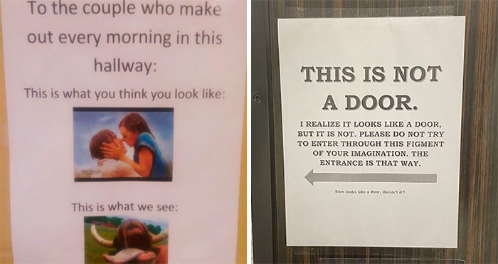 50 Times Teachers Hung The Funniest Signs In Their Classrooms And They Ended Up Being Praised Online