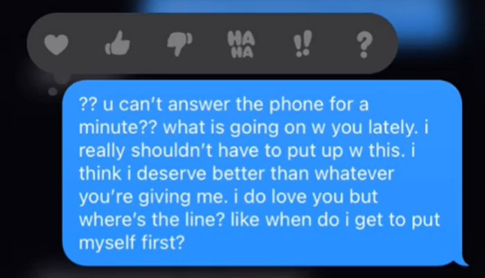 Woman Sends Her Boyfriend A Pic Of Her Hairy Legs To Have A Laugh, Doesn't Expect He Would Respond By Shaming Her Woman Sends Her Boyfriend A Pic Of Her Hairy Legs To Have A Laugh, Doesn't Expect He Would Respond By Shaming Her