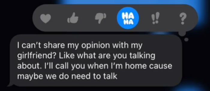 Woman Sends Her Boyfriend A Pic Of Her Hairy Legs To Have A Laugh, Doesn't Expect He Would Respond By Shaming Her Woman Sends Her Boyfriend A Pic Of Her Hairy Legs To Have A Laugh, Doesn't Expect He Would Respond By Shaming Her