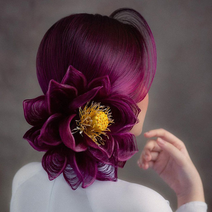 This Vietnamese Hairstylist Creates Intricate Hairstyles That Sometimes Take Up To 2-3 Months To Finish (37 Pics)