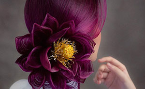 This Vietnamese Hairstylist Creates Hairstyles In The Form Of Flowers And Other Things (37 Pics)