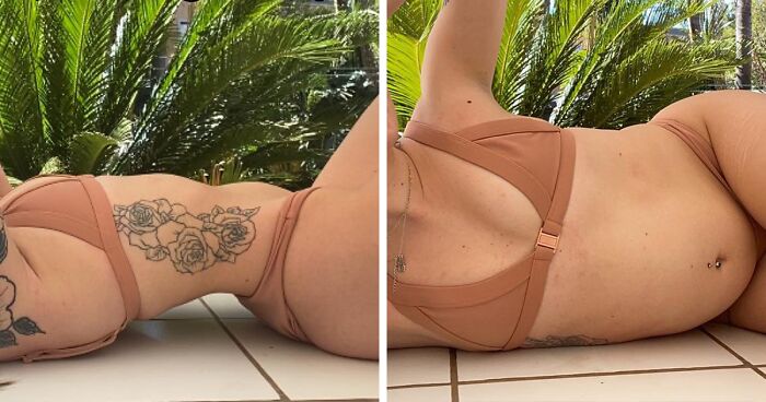 This Woman Goes Viral Online For Reminding People What Real Bodies Look Like By Sharing These 30 Side-By-Side Pictures (New Pics)