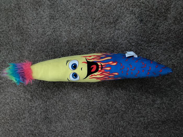 This Flaming Banana My Uncle Gave Me A Few Years Ago. Also He Needs A Name! I Just Call Him “The Banana”. Gimme Some Name Suggestions