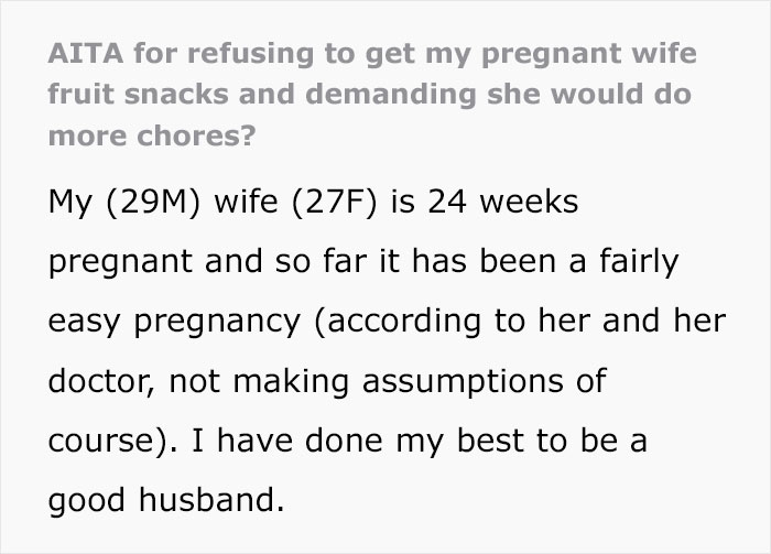 Husband Fed Up With Doing 100% Of The Chores While Pregnant Wife Is Doing Nothing Finally Snaps