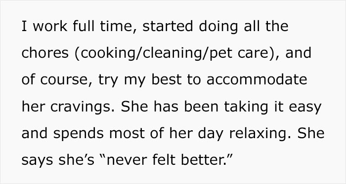 Husband Fed Up With Doing 100% Of The Chores While Pregnant Wife Is Doing Nothing Finally Snaps Husband Fed Up With Doing 100% Of The Chores While Pregnant Wife Is Doing Nothing Finally Snaps