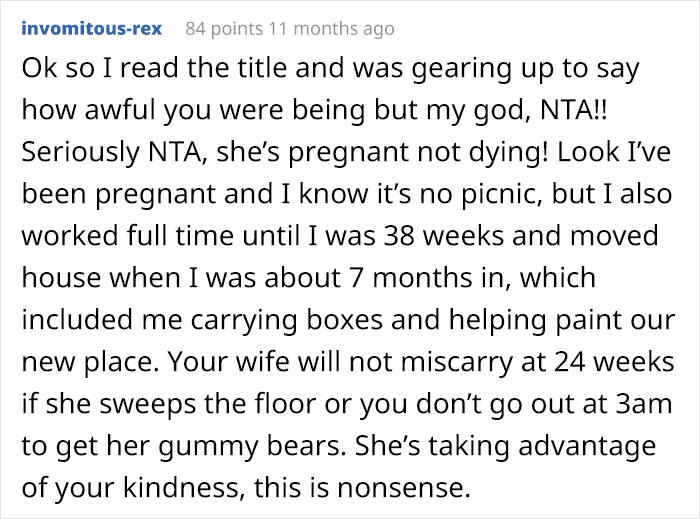 Husband Fed Up With Doing 100% Of The Chores While Pregnant Wife Is Doing Nothing Finally Snaps Husband Fed Up With Doing 100% Of The Chores While Pregnant Wife Is Doing Nothing Finally Snaps