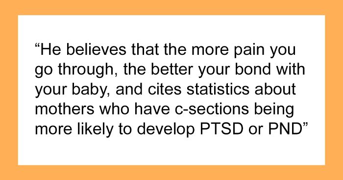Husband Insists Wife Has A Natural Birth Without Epidural When She Wants A Water Birth, Says His Word Is Final