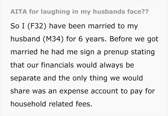 Woman Laughs In Husband’s Face When He Regrets Forcing To Sign Her A Prenup 6 Years Ago After He Finds Out She Now Makes 3x More Than Him