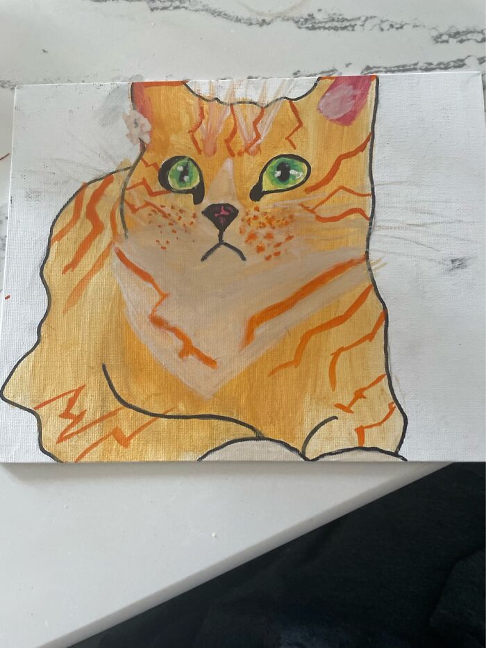 Dis Is Apple. She Is A Kitty Pet Who Really Likes Hooman Foods