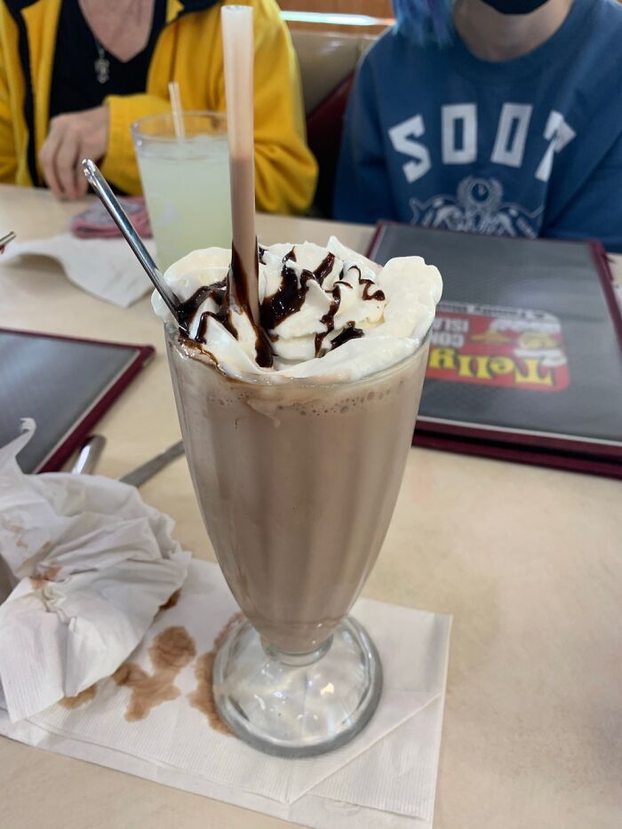 This Milkshake I Got At A Diner
