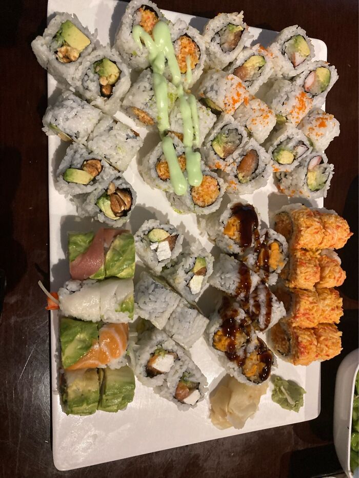 My Favourite Food On Earth! Sushi! An All You Can Eat Place My Friend And I Hit Regularly!