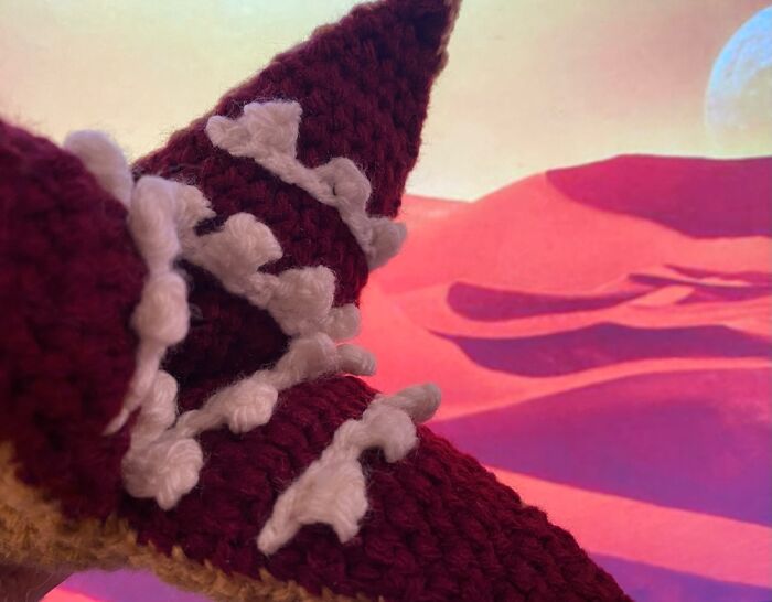 I Crochet Sandworms Inspired By The Dune Movies