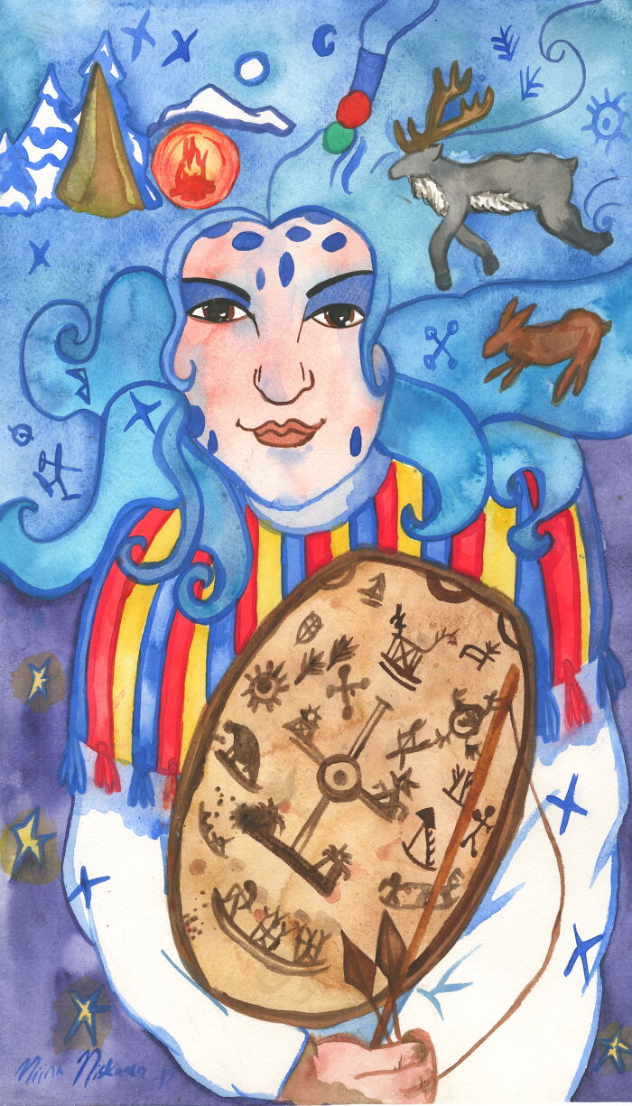 I Created A Series Of Illustrations Inspired By Finnish Mythology And Folklore (9 Pics) I Created A Series Of Illustrations Inspired By Finnish Mythology And Folklore (9 Pics)