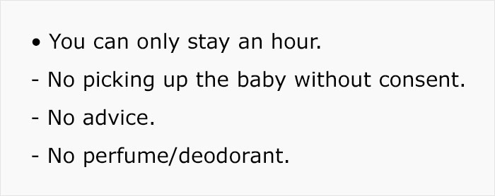 Sister-In-Law Can't Meet Her Baby Nephew Because She's Too Broke To Stick To All The Rules His Parents Have Set Sister-In-Law Can't Meet Her Baby Nephew Because She's Too Broke To Stick To All The Rules His Parents Have Set