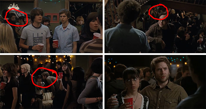 In Scott Pilgrim vs. The World (2010), You Can See Stephen And Julie Getting Back Together In The Background At Julie's Party