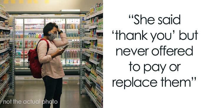 Woman Tells Her Neighbor “No” To Buying More Than 80 Items At The Grocery Store, Drama Ensues