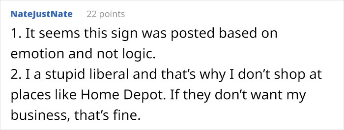 People Are Roasting This Business That Claims They Don’t Hire Liberals Because They Make Decisions Based On Their Emotions And Not Logic People Are Roasting This Business That Claims They Don’t Hire Liberals Because They Make Decisions Based On Their Emotions And Not Logic