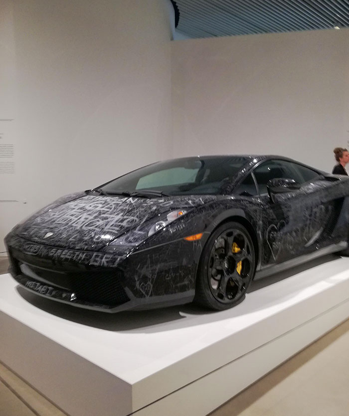 This Art Museum In Denmark Lets You Scratch A Lamborghini
