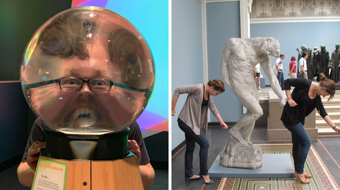 35 Adultos divirtiéndose en museos y galerías de arte