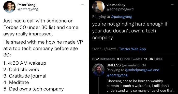 30 Brilliant Ways The Internet Roasted ‘Self-Made’ Millionaires