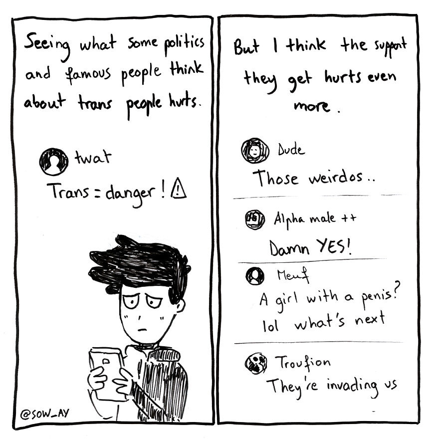 I Draw Comics About My Life As A Transgender Guy I Draw Comics About My Life As A Transgender Guy