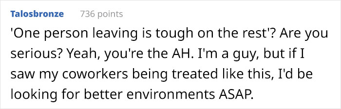 "AITA For Allowing My Wife To Extend Her Maternity Leave At My Company But Not One Of My Other Employees?" "AITA For Allowing My Wife To Extend Her Maternity Leave At My Company But Not One Of My Other Employees?"