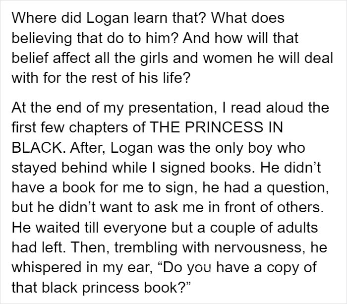 Author Of The "Princess Academy" Illustrates How Adults Instill Misogyny In Little Boys And How It Robs Them Of Amazing Experiences Author Of The "Princess Academy" Illustrates How Adults Instill Misogyny In Little Boys And How It Robs Them Of Amazing Experiences