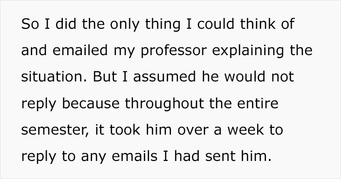Student Maliciously Complies And Gets His Professor Into Trouble After Receiving A Zero On A Group Project He Had To Do All By Himself Student Maliciously Complies And Gets His Professor Into Trouble After Receiving A Zero On A Group Project He Had To Do All By Himself