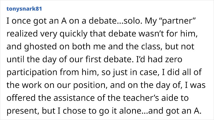 Student Maliciously Complies And Gets His Professor Into Trouble After Receiving A Zero On A Group Project He Had To Do All By Himself Student Maliciously Complies And Gets His Professor Into Trouble After Receiving A Zero On A Group Project He Had To Do All By Himself