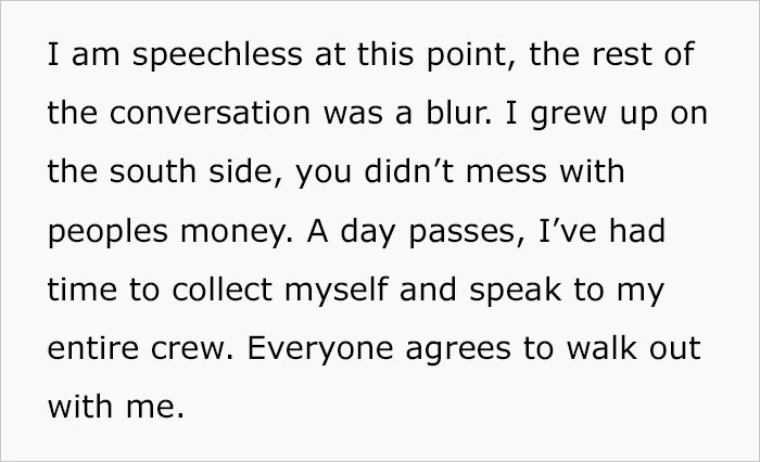 Boss Left Holding The Bag After Staff Walks Out From The Restaurant Because Of His Lies Of Not Being Able To Pay For Overtime Boss Left Holding The Bag After Staff Walks Out From The Restaurant Because Of His Lies Of Not Being Able To Pay For Overtime