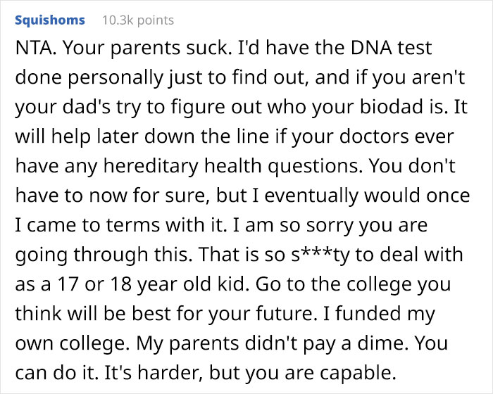 Dad’s Fuming After Discovering That His Wife Had An Affair, Gets Revenge By Refusing To Pay For All Of His Kids’ College Unless They Prove Their Kinship With A DNA Test Dad’s Fuming After Discovering That His Wife Had An Affair, Gets Revenge By Refusing To Pay For All Of His Kids’ College Unless They Prove Their Kinship With A DNA Test