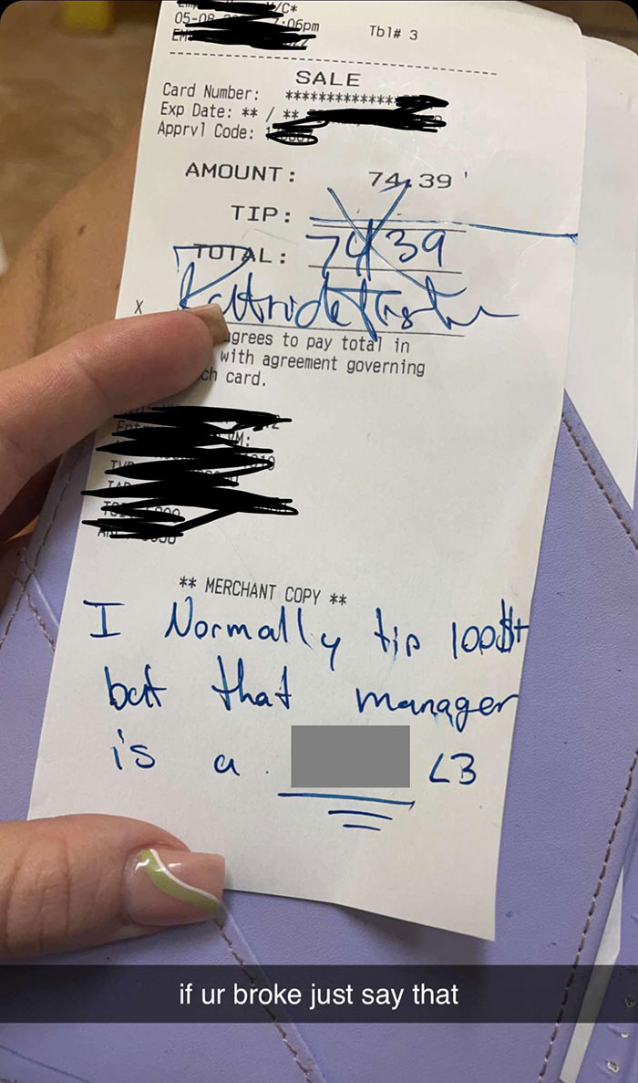I Don’t Know What The Manager Did, But It Shouldn’t Be Taken Out On The Waitress
