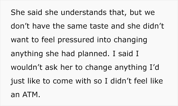 "Didn't Invite Me Because My Husband And I 'Are Never Available'": Brother Doesn’t Involve Sis In Wedding Plans Even Though She’s Paying For It "Didn't Invite Me Because My Husband And I 'Are Never Available'": Brother Doesn’t Involve Sis In Wedding Plans Even Though She’s Paying For It