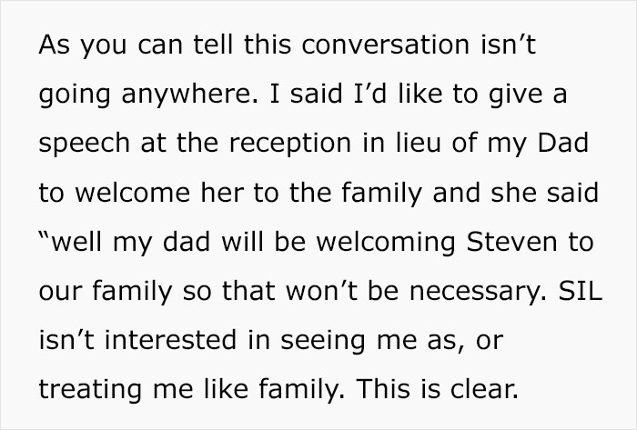 "Didn't Invite Me Because My Husband And I 'Are Never Available'": Brother Doesn’t Involve Sis In Wedding Plans Even Though She’s Paying For It "Didn't Invite Me Because My Husband And I 'Are Never Available'": Brother Doesn’t Involve Sis In Wedding Plans Even Though She’s Paying For It