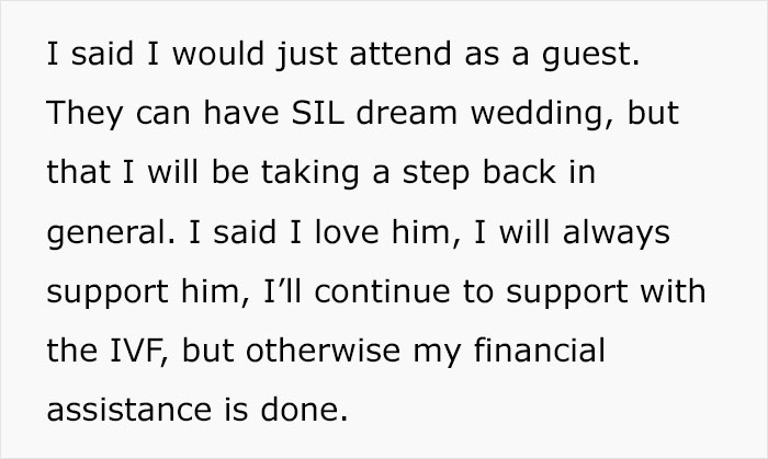 "Didn't Invite Me Because My Husband And I 'Are Never Available'": Brother Doesn’t Involve Sis In Wedding Plans Even Though She’s Paying For It "Didn't Invite Me Because My Husband And I 'Are Never Available'": Brother Doesn’t Involve Sis In Wedding Plans Even Though She’s Paying For It