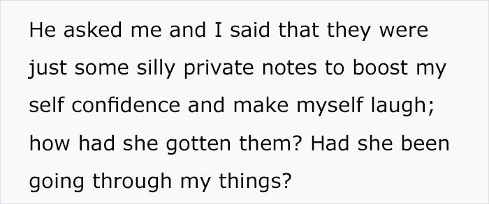 Woman Finds Out Her Fiance’s Mom Snoops Around Her Stuff, So She Leaves Hilariously Embarrassing Notes Around The House Woman Finds Out Her Fiance’s Mom Snoops Around Her Stuff, So She Leaves Hilariously Embarrassing Notes Around The House