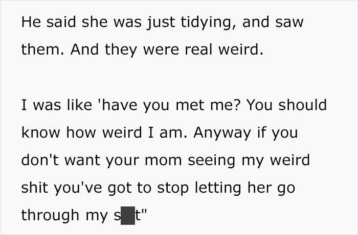 Woman Finds Out Her Fiance’s Mom Snoops Around Her Stuff, So She Leaves Hilariously Embarrassing Notes Around The House Woman Finds Out Her Fiance’s Mom Snoops Around Her Stuff, So She Leaves Hilariously Embarrassing Notes Around The House