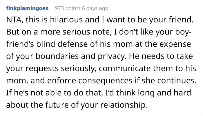 Woman Finds Out Her Fiance’s Mom Snoops Around Her Stuff, So She Leaves Hilariously Embarrassing Notes Around The House Woman Finds Out Her Fiance’s Mom Snoops Around Her Stuff, So She Leaves Hilariously Embarrassing Notes Around The House