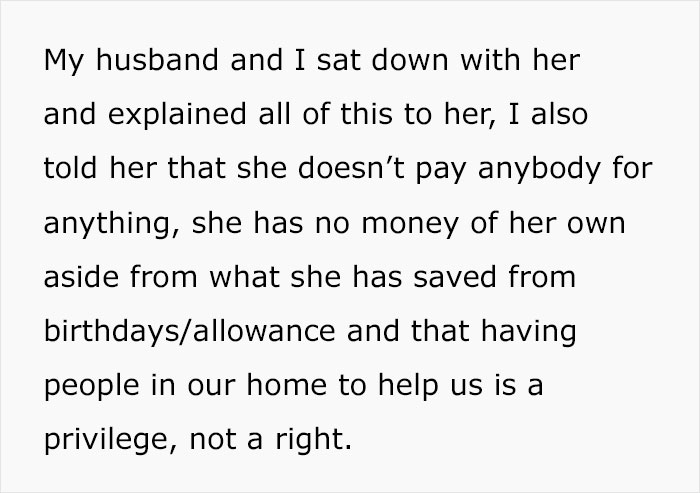 Mother "Saw Red" After She Heard How Her Daughter Talks With Her Nanny, Comes Up With Punishment That MIL Is Not Happy About Mother "Saw Red" After She Heard How Her Daughter Talks With Her Nanny, Comes Up With Punishment That MIL Is Not Happy About